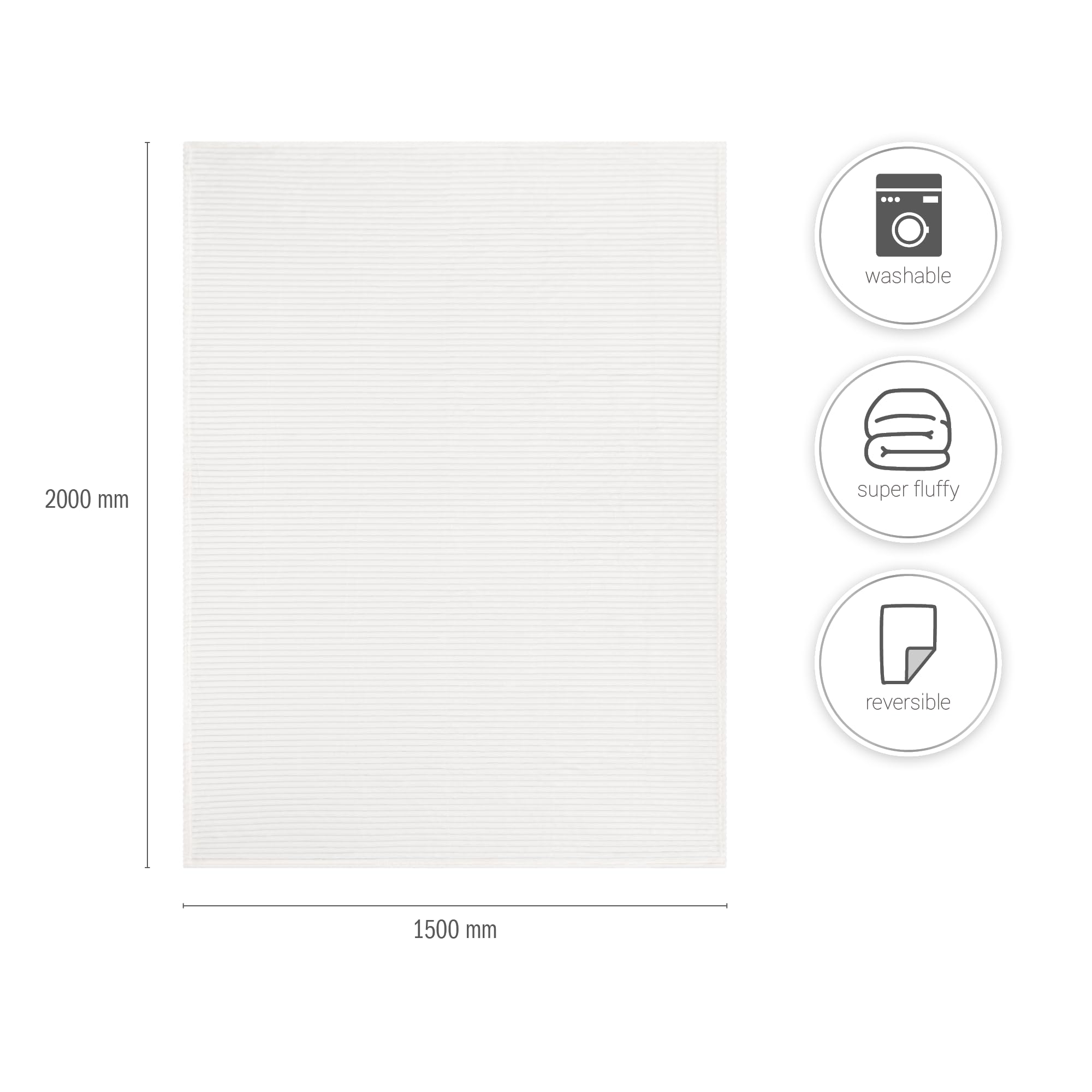paco-home-kuscheldecke-beige-flauschdecke-150x200-cm image 5