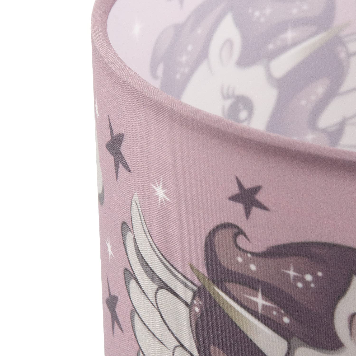 paco-home-kinder-stehlampe-einhorn-dreibeinig-schwarz-schirm-pink-45-5-cm image 4