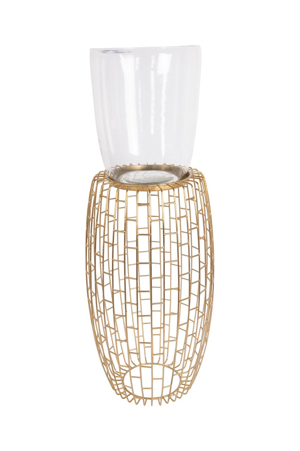 kayoom-kerzenst-nder-malibu-825-windlicht-mit-metallgestell-und-glas image 1