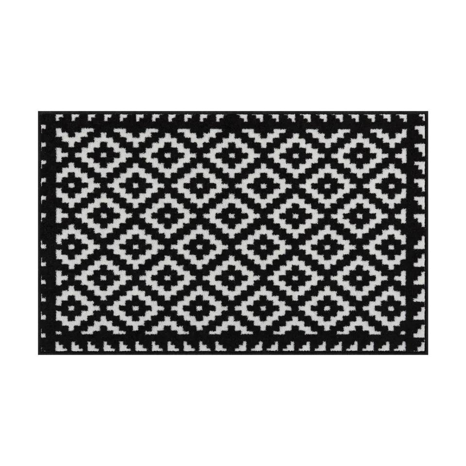 salonloewe-tabuk-black-white-teppich-75-x-120-cm image 1