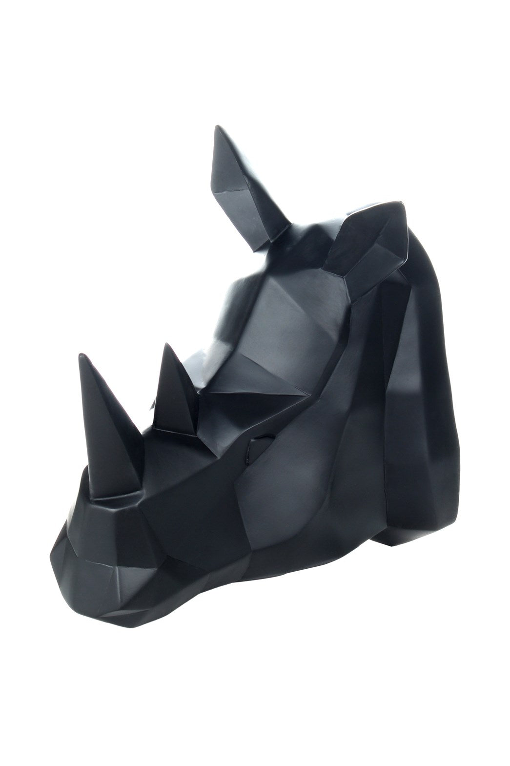 kayoom-wanddeko-rhino-110-schwarz-kunstharz-wanddekoration-21-x-27-5-x-29-5-cm-2 image 1