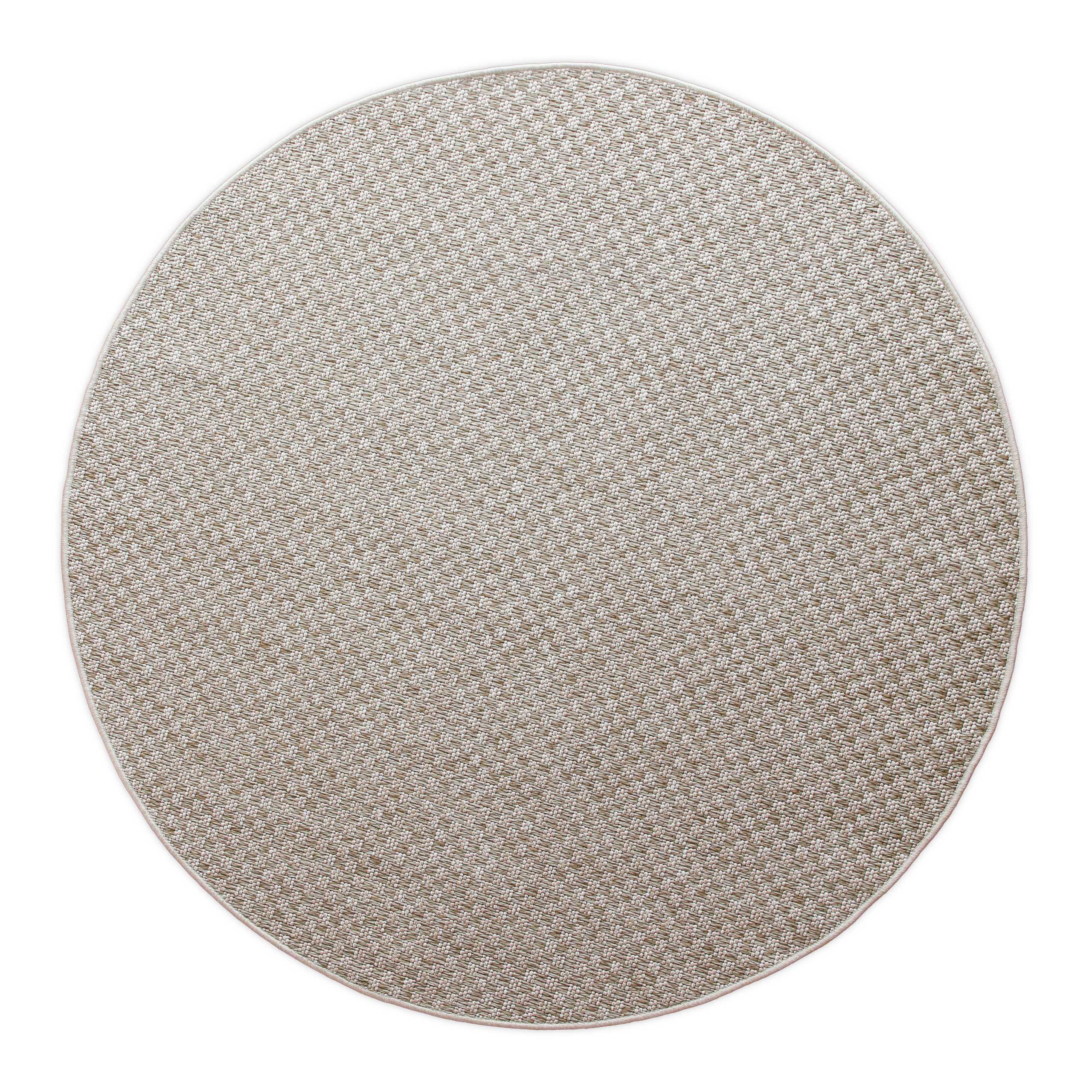 weconhome-in-outdoor-teppich-miami-south-beach-rund-creme-wei image 1