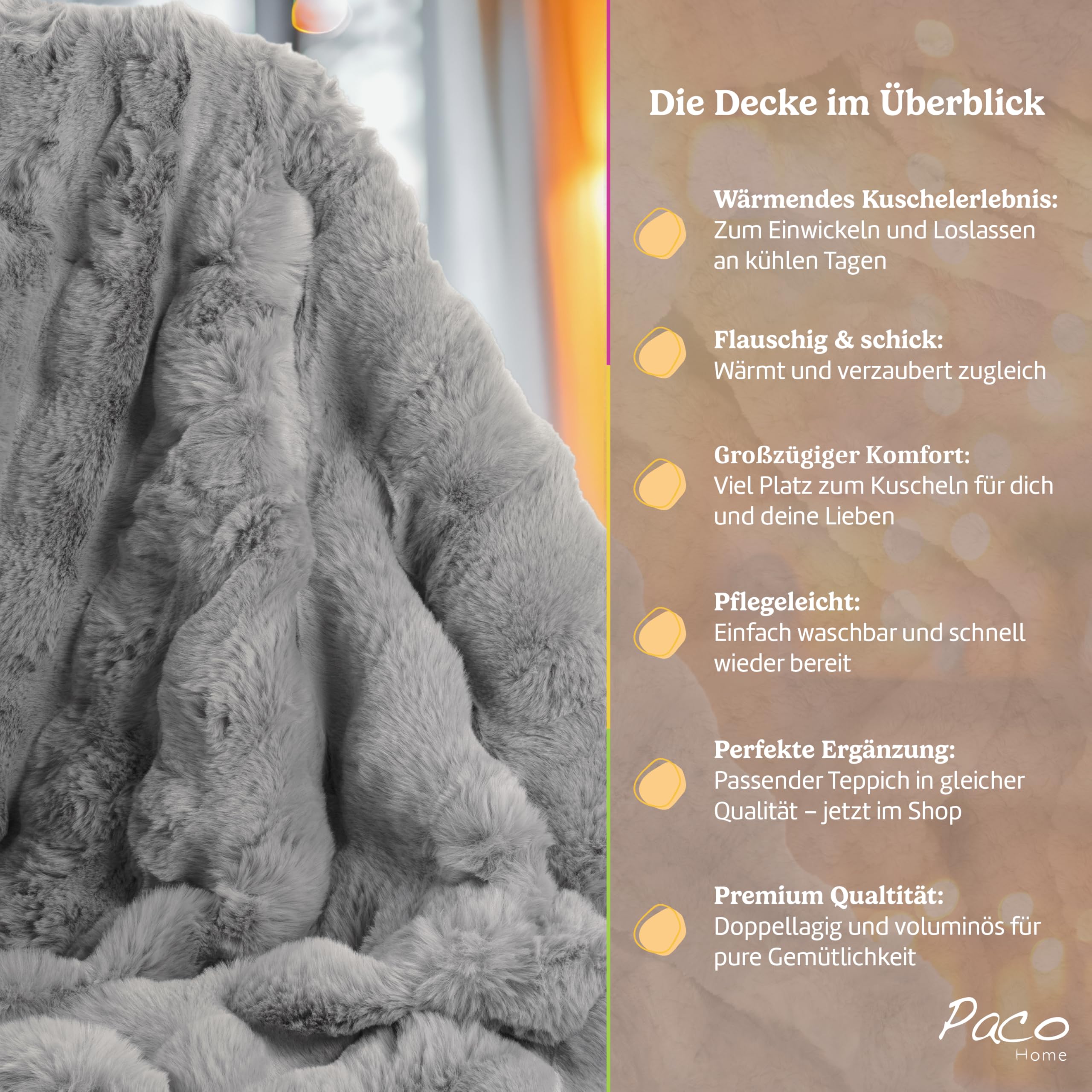 paco-home-kuscheldecke-rautenmuster-grau-150x200-cm image 4
