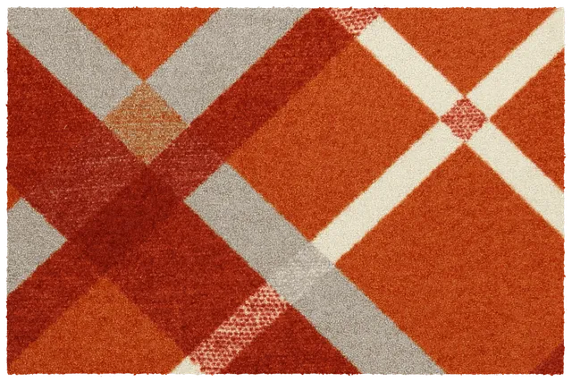 salonloewe-bente-teppich-50-x-75-cm-terra-red-vielseitige-schmutzfangmatte image 1