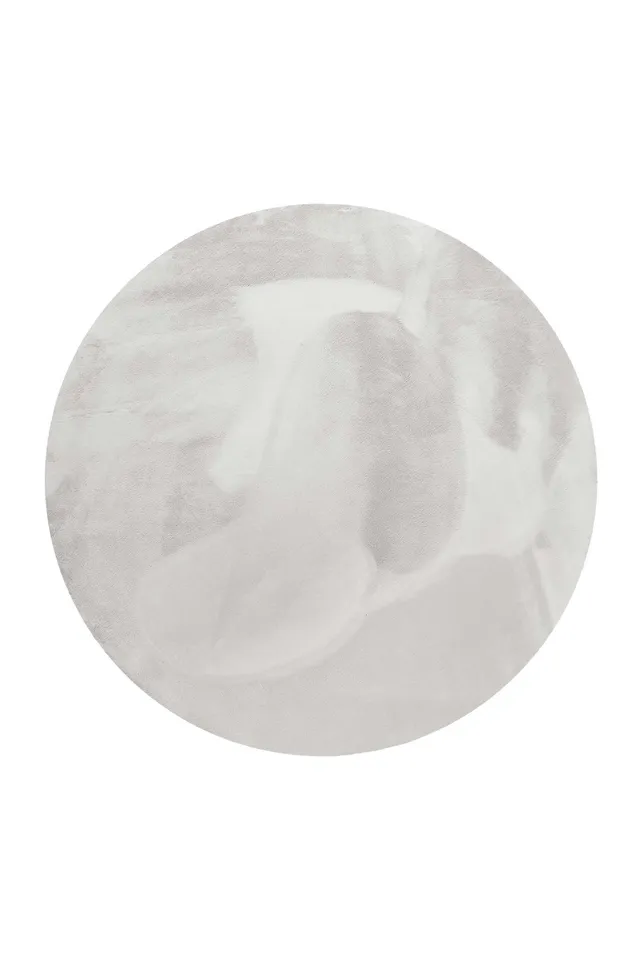 weconhome-basics-anna-hochflor-teppich-rund-beige-grau-flauschig image 1