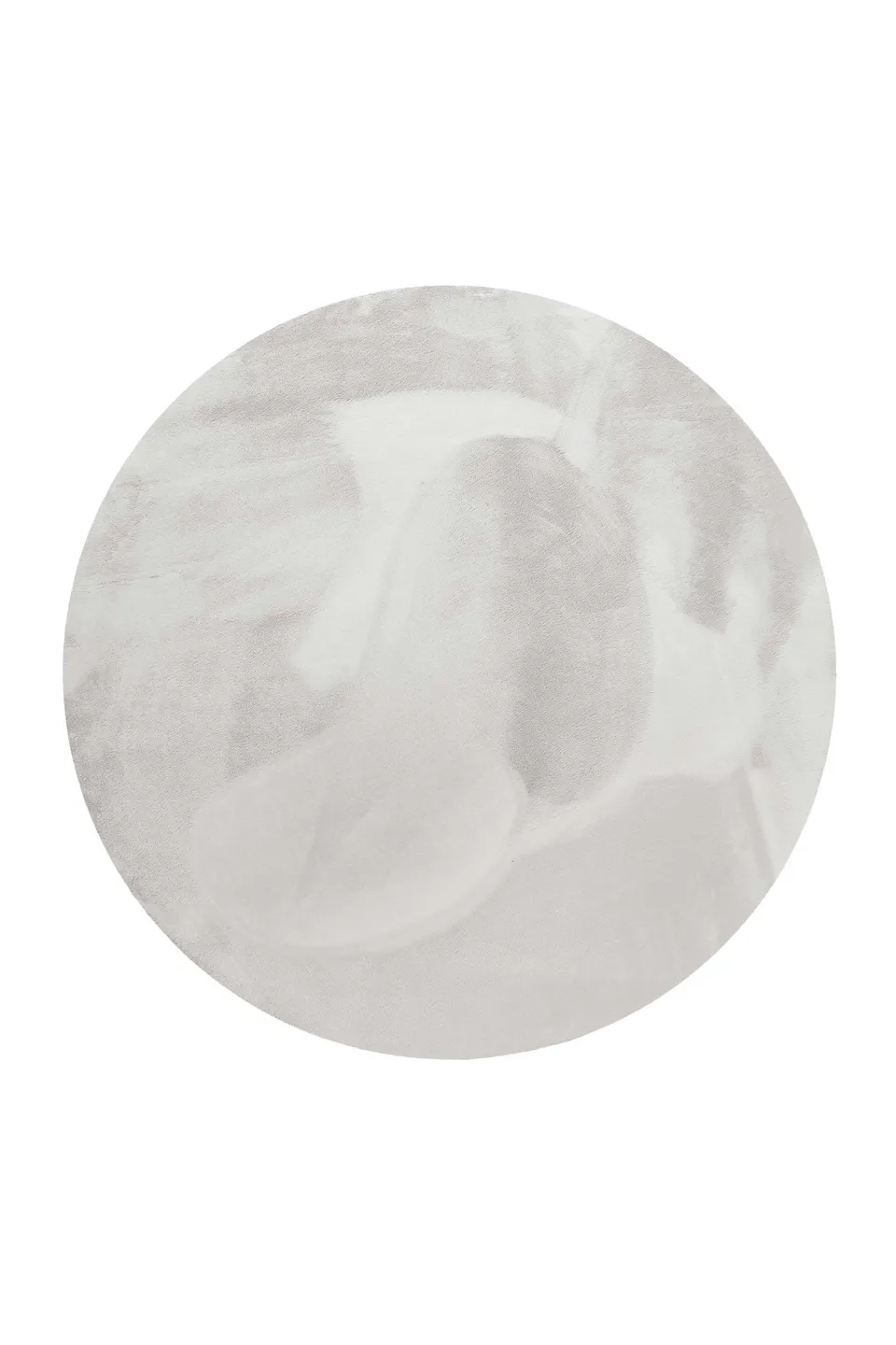weconhome-basics-anna-hochflor-teppich-rund-beige-grau-flauschig image 1