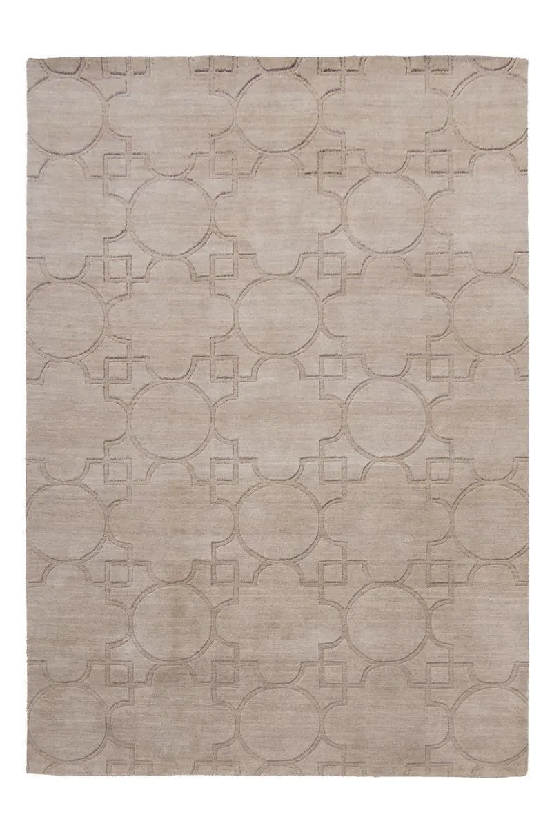 kayoom-ganges-310-handgekn-pfter-wollteppich-in-beige-naturteppich-im-trend-desi image 1