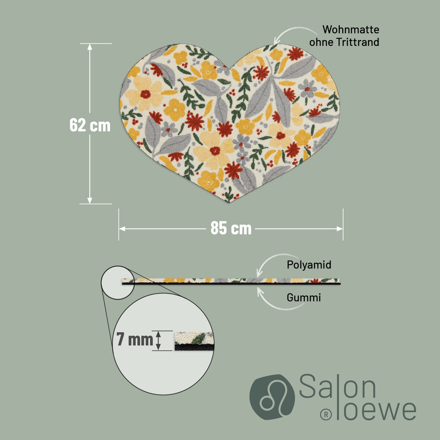 salonloewe-forever-yours-shape-62-x-85-cm-herzf-rmige-fu-matte-mit-floralem-must image 3