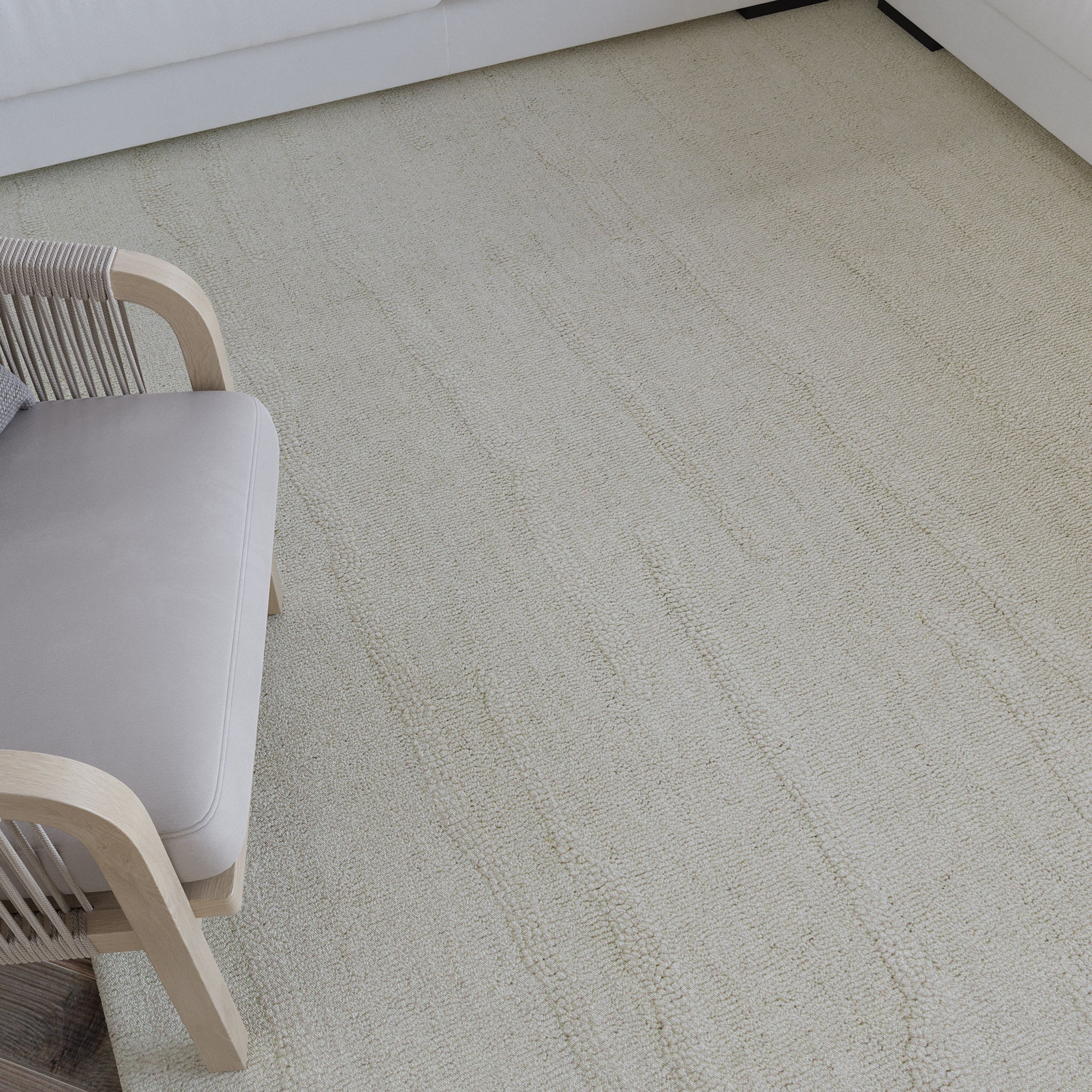 weconhome-hamptons-twenty-kurzflor-teppich-creme-wei-schurwolle image 3