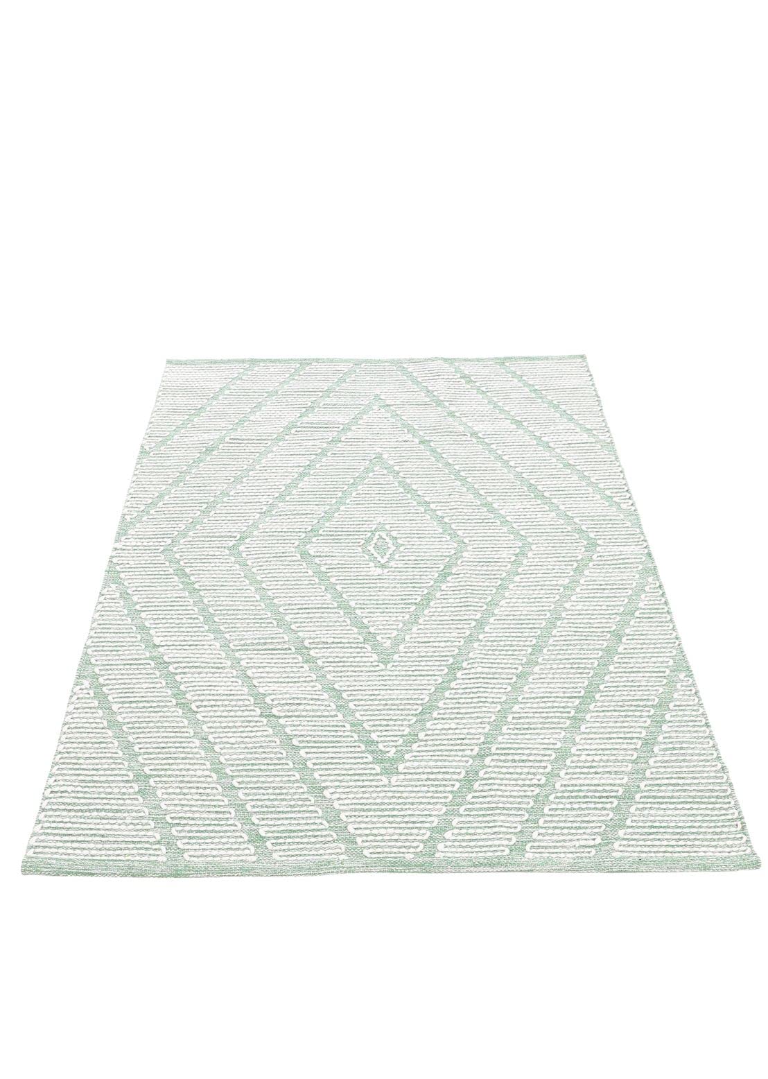 carpetfine-kelim-durry-baumwollteppich-gr-n-60x90-cm image 4