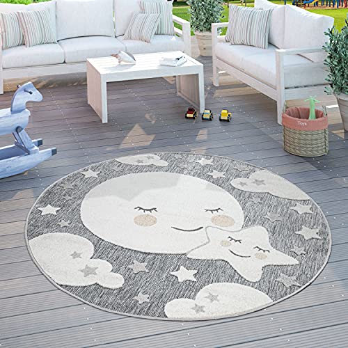 paco-home-kinderteppich-mond-grau-rund-120-cm image 8