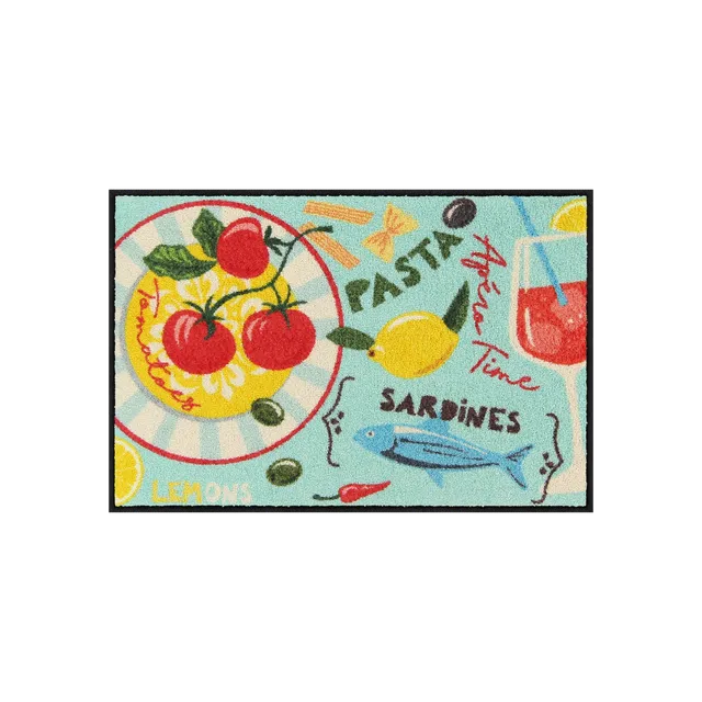 salonloewe-summer-picnic-eingangsmatte-50-x-75-cm-schmutzfangmatte-im-sommerlook image 1