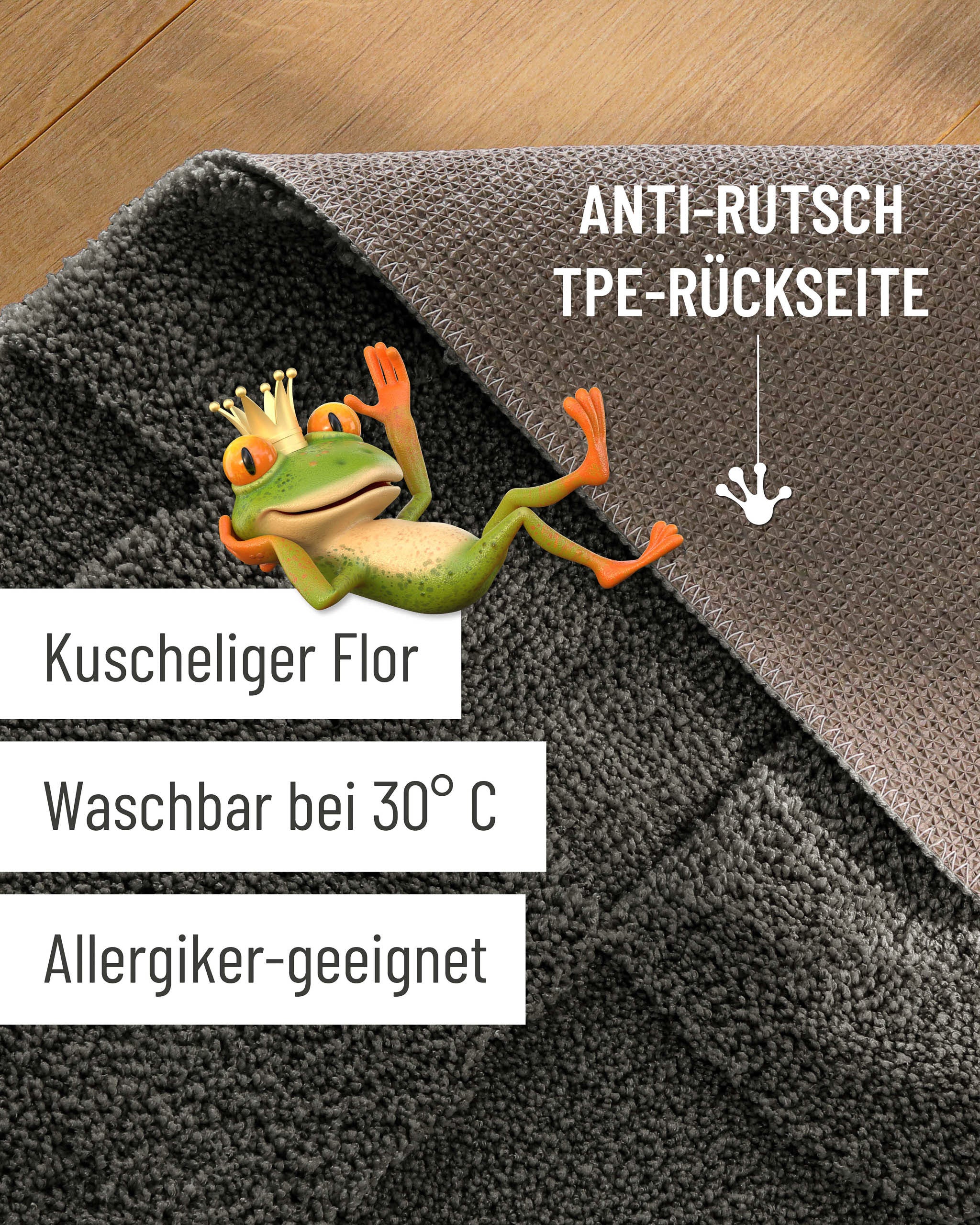 weconhome-bathking-badteppich-davie-anthrazit-grau-getuftet-rutschhemmend image 3