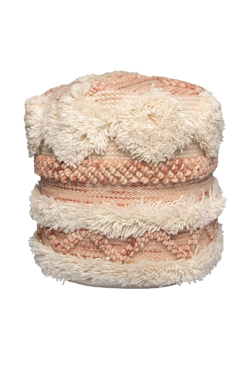 kayoom-bohist-225-pouf-hocker-im-boho-stil-mit-fransen-und-quasten image 5
