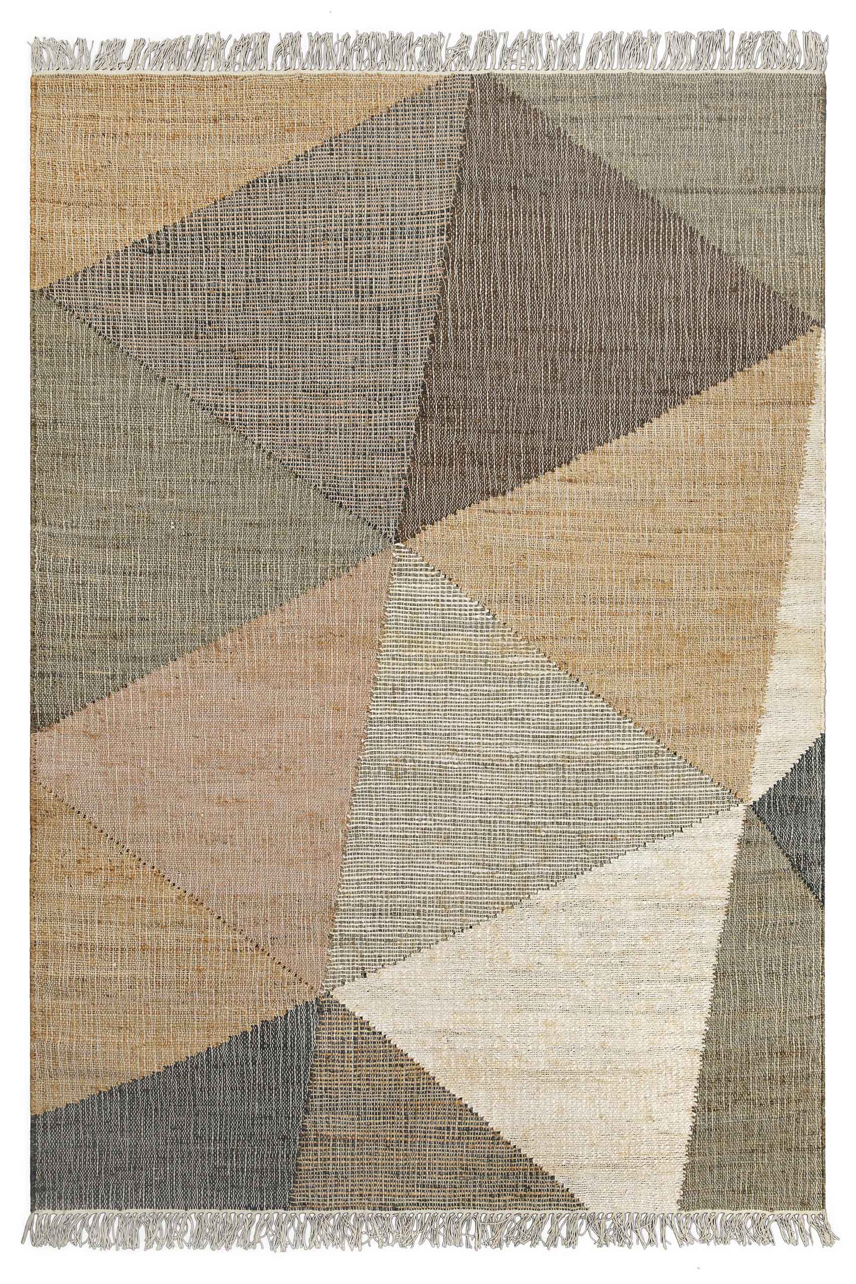 green-looop-vincent-handwebteppich-sand-taupe-braun-aus-jute-und-baumwolle-kurzf image 2