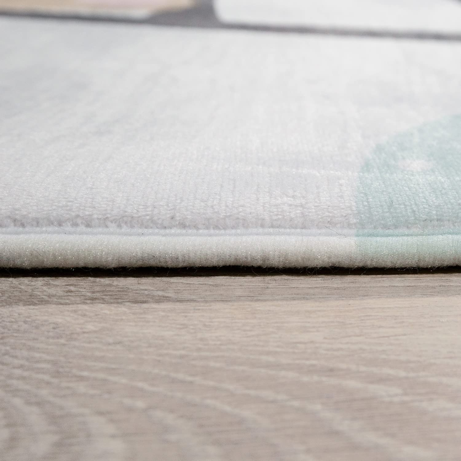 paco-home-kinder-spielmatte-teppich-155x230-cm-sterne-t-rkis-creme-rosa image 2
