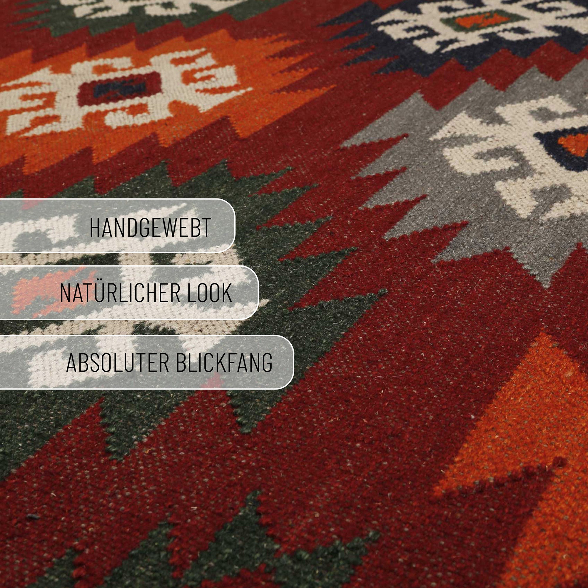 green-looop-kelim-teppich-eckig-rot-aus-wolle-blancard image 4