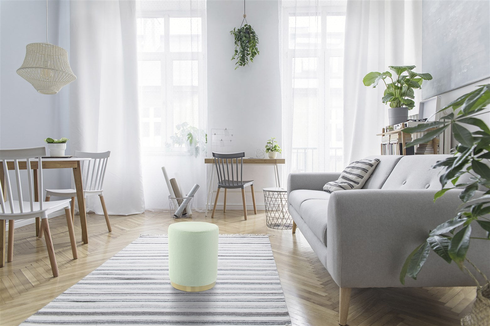 kayoom-hocker-nona-125-samtiger-sitzpouf-in-verschiedenen-farben-flauschig-und-v image 8