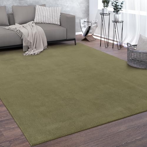 paco-home-wohnzimmerteppich-kurzflor-240x340-cm-gr-n-weich-rutschfest-waschbar-1 image 6