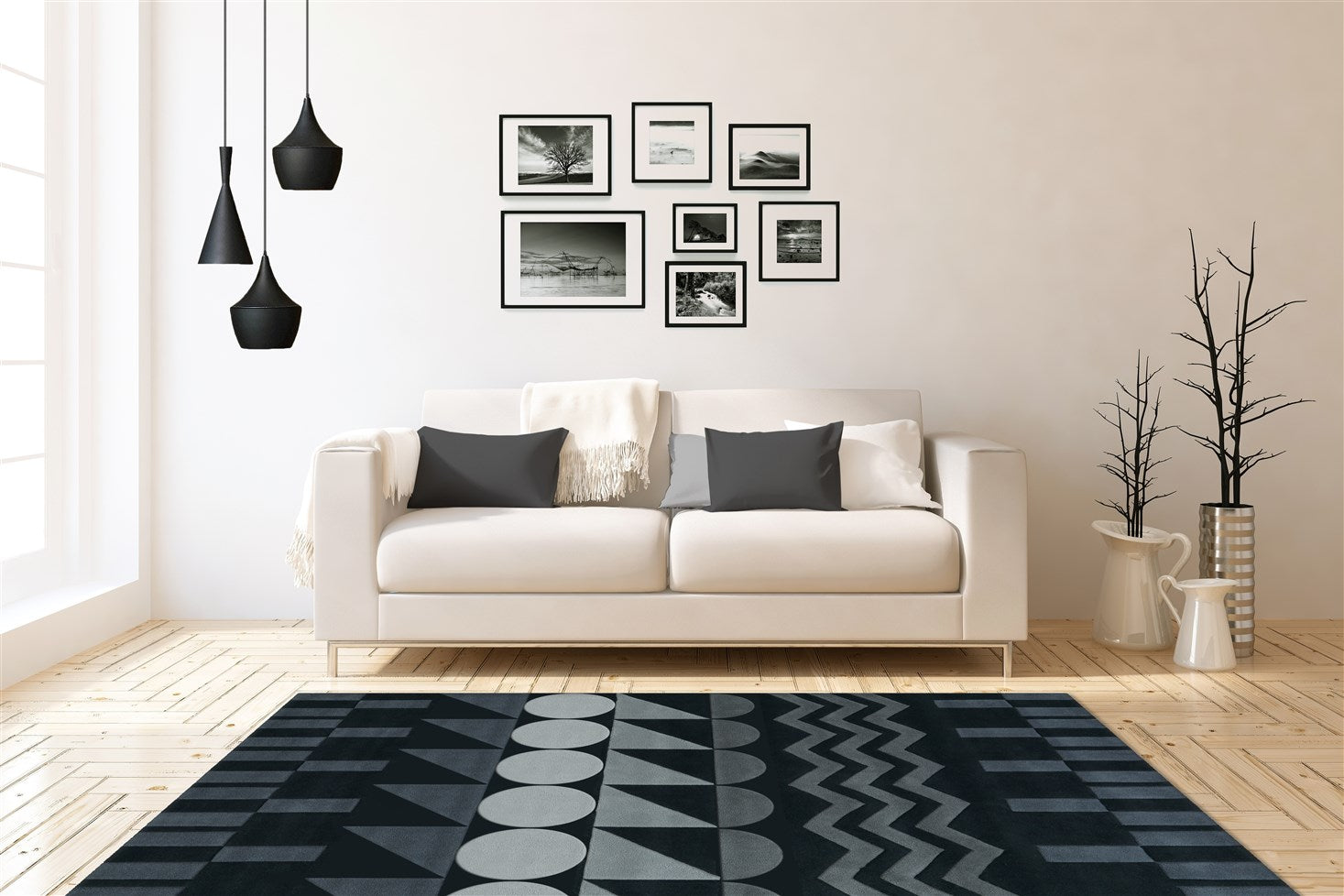 kayoom-spirit-3120-kurzflorteppich-modernes-design-pflegeleichtes-acryl-polyeste image 2