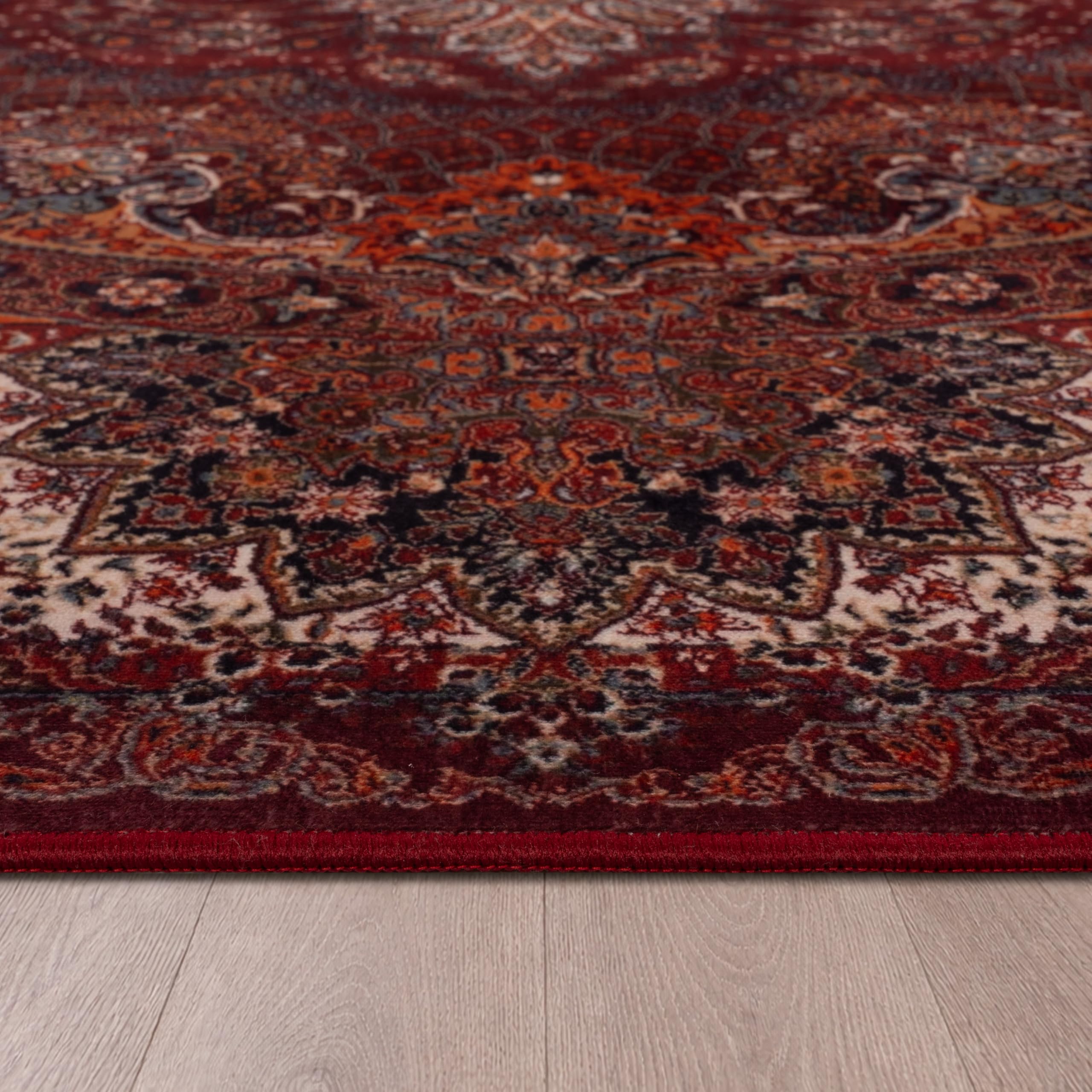paco-home-passion-vintage-teppich-rot-orange-80x150-cm image 3
