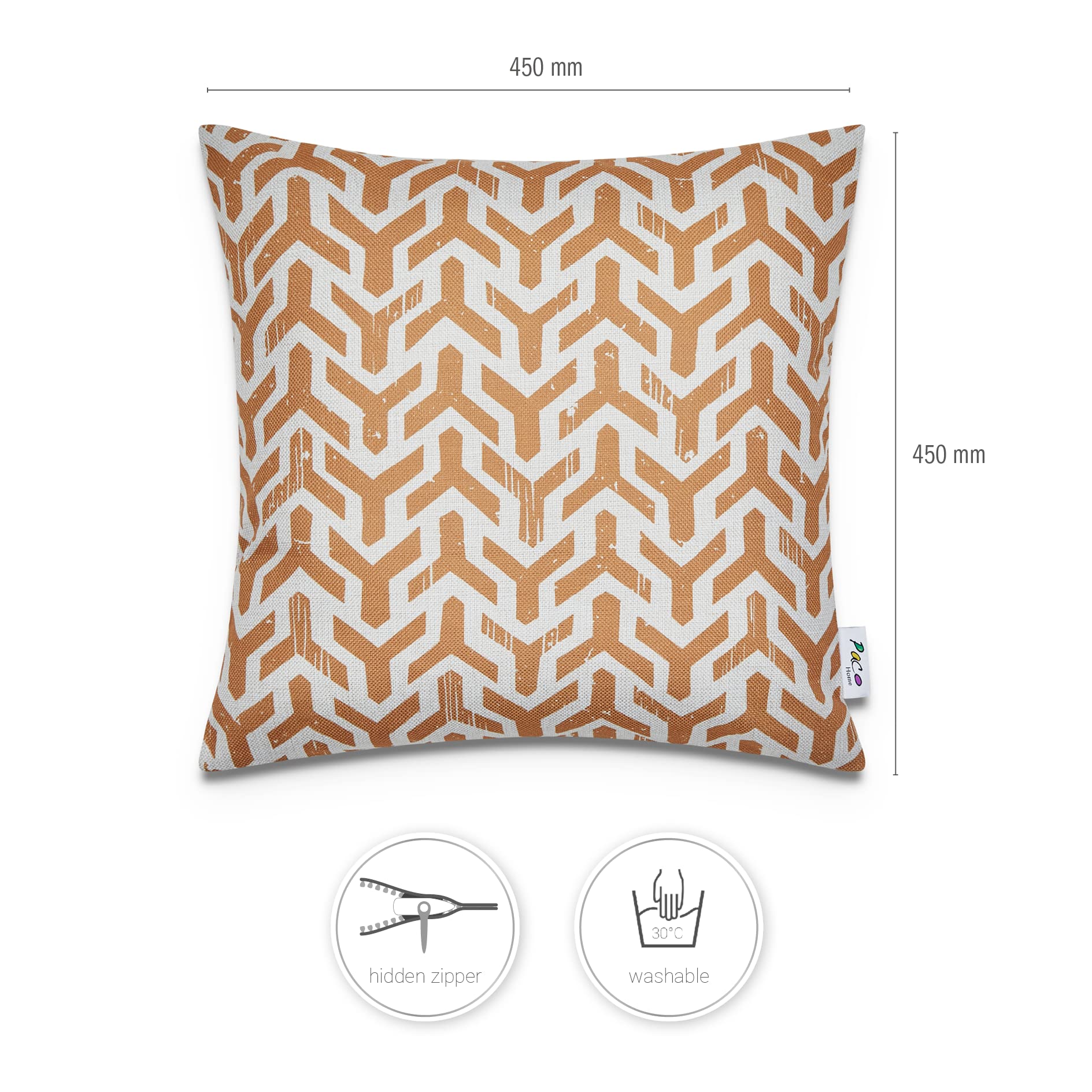 paco-home-kissenbezug-4er-set-geometrisch-modern-dunkelorange image 3