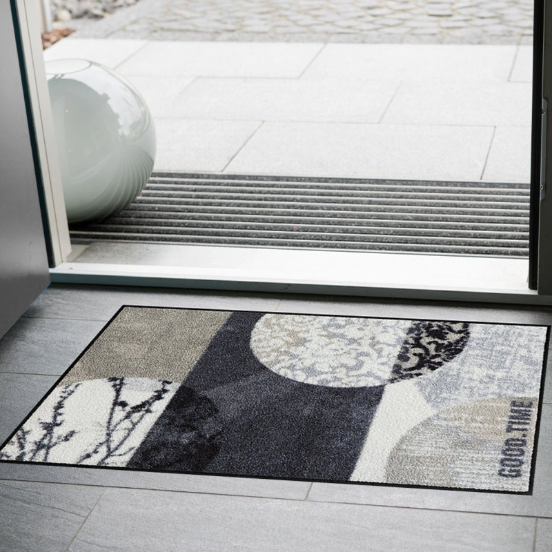 salonloewe-natural-living-teppich-50-x-75-cm-eingangsmatte-mit-geometrischem-flo image 2