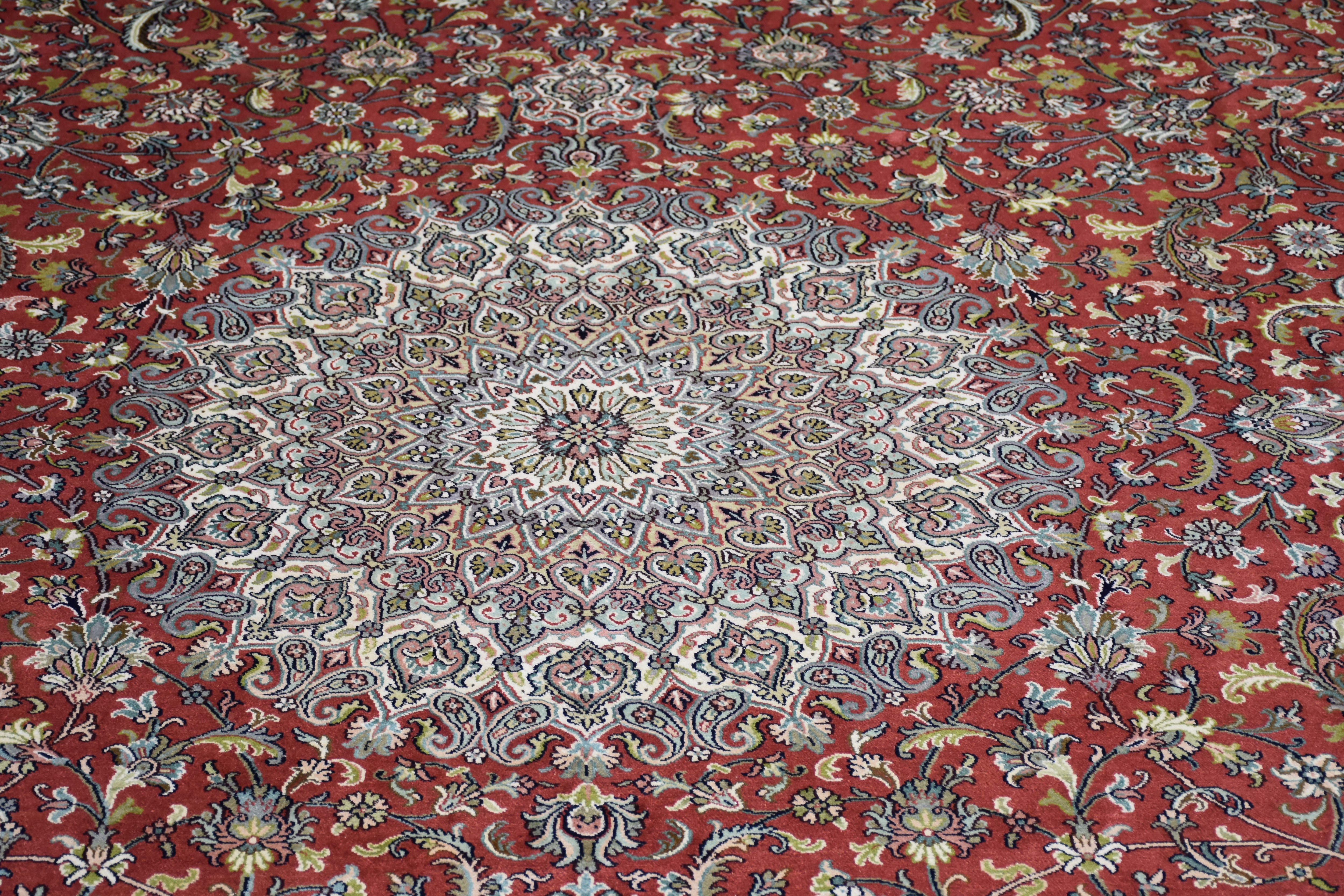 kayoom-kashan-8379-multi-orientteppich-271cm-x-364cm image 4