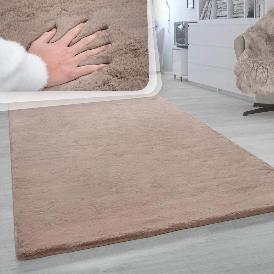paco-home-rabbit-hochflor-teppich-kaninchenfell-imitat-160x230-cm-beige image 1