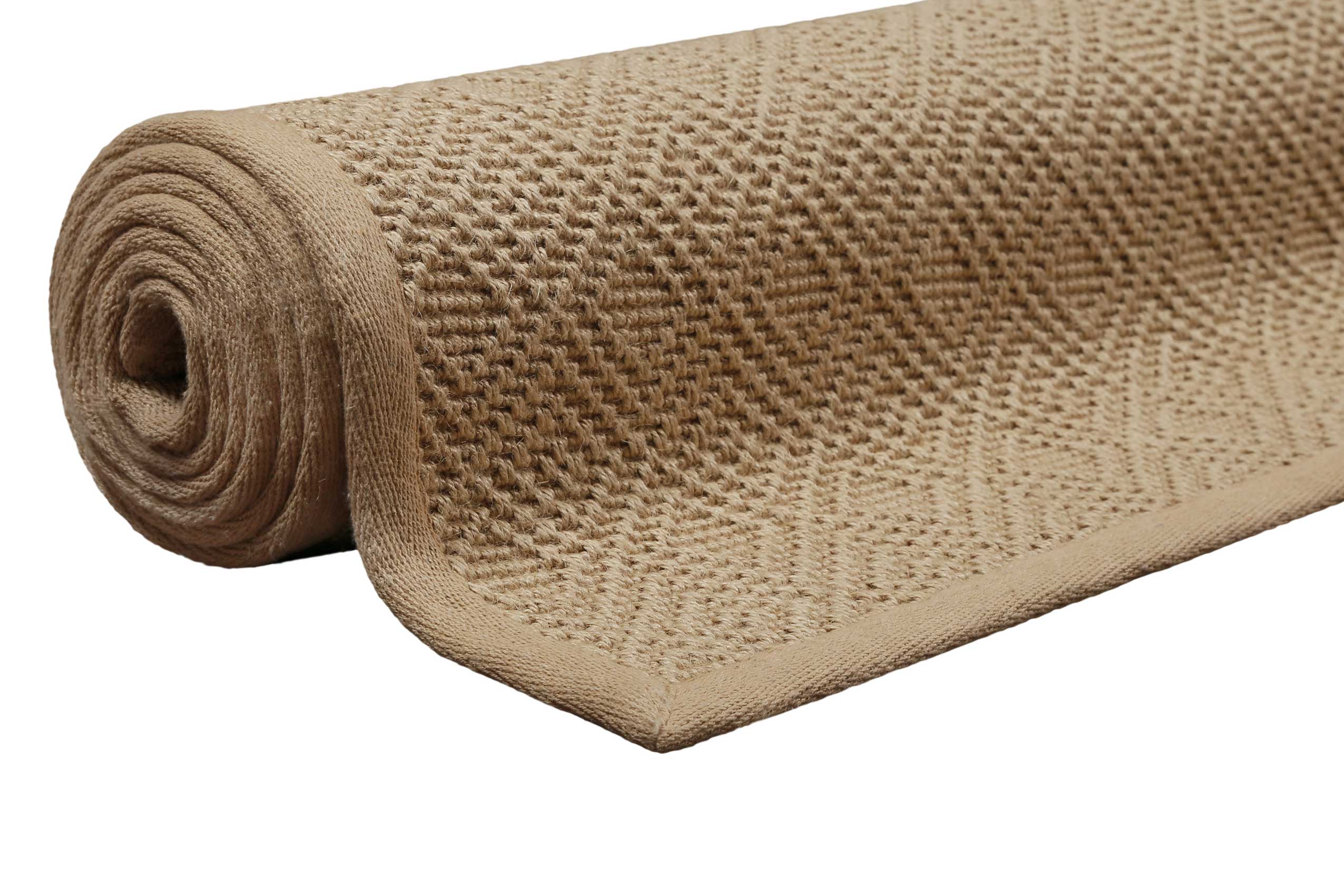 weconhome-hugo-two-jute-teppich-natur-rauten image 8
