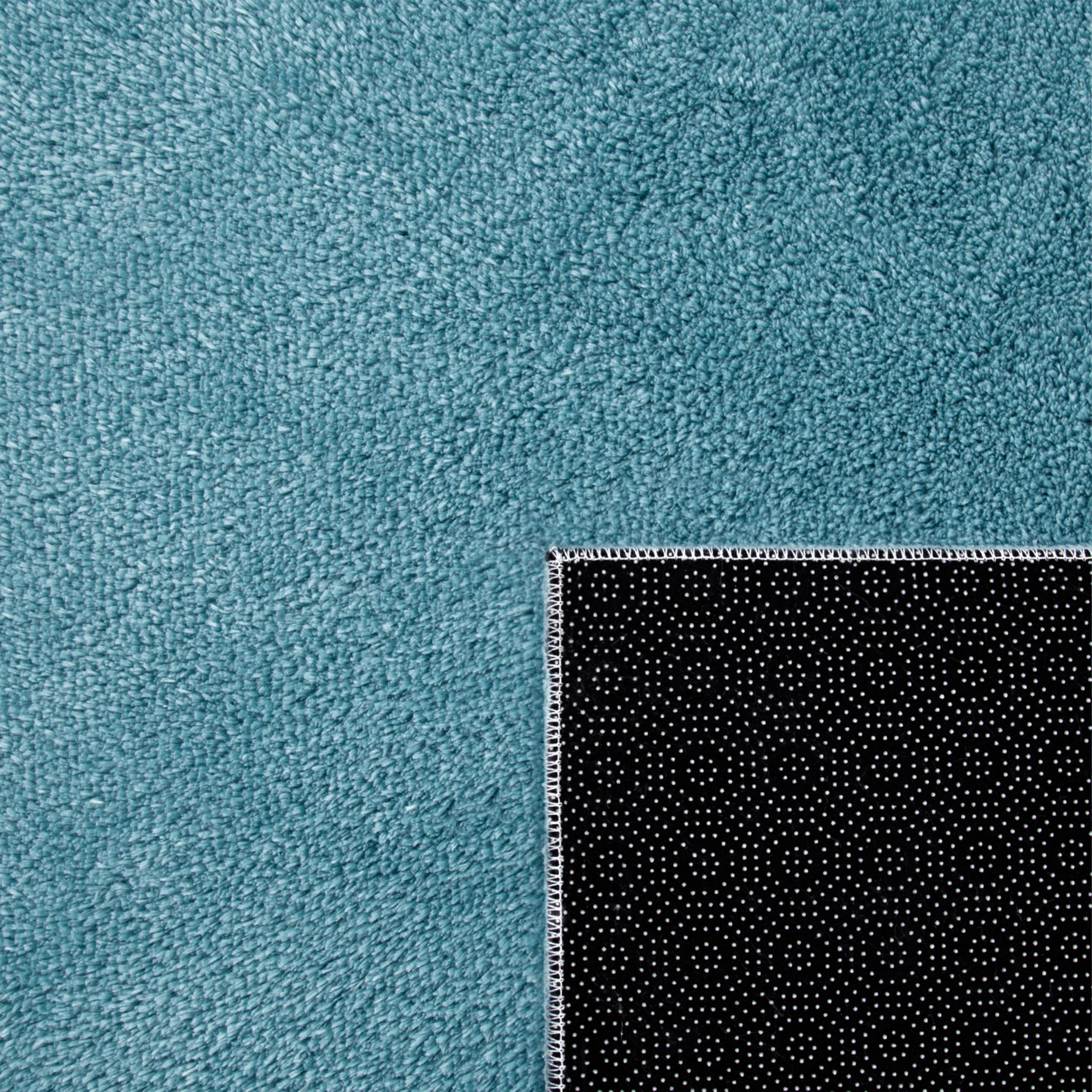paco-home-kurzflor-teppich-einfarbig-blau-t-rkis-80x150-cm image 4