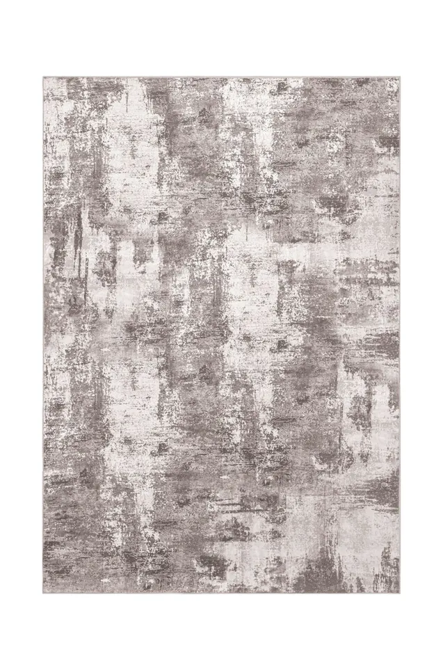kayoom-visionary-132-taupe-kurzflorteppich-6-mm-florh-he-900-g-m-polyester-baumw image 1