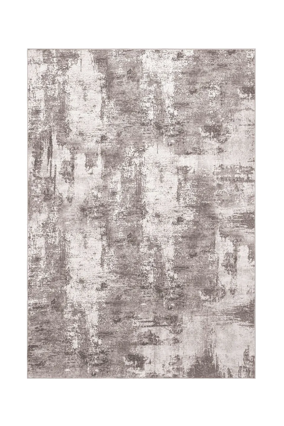kayoom-visionary-132-taupe-kurzflorteppich-6-mm-florh-he-900-g-m-polyester-baumw image 1
