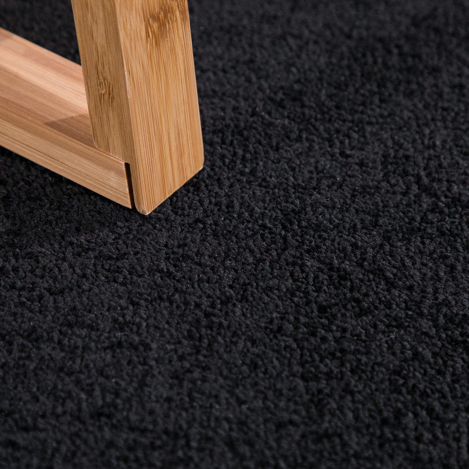 paco-home-metro-kurzflor-teppich-80x250-cm-schwarz-anthrazit image 3