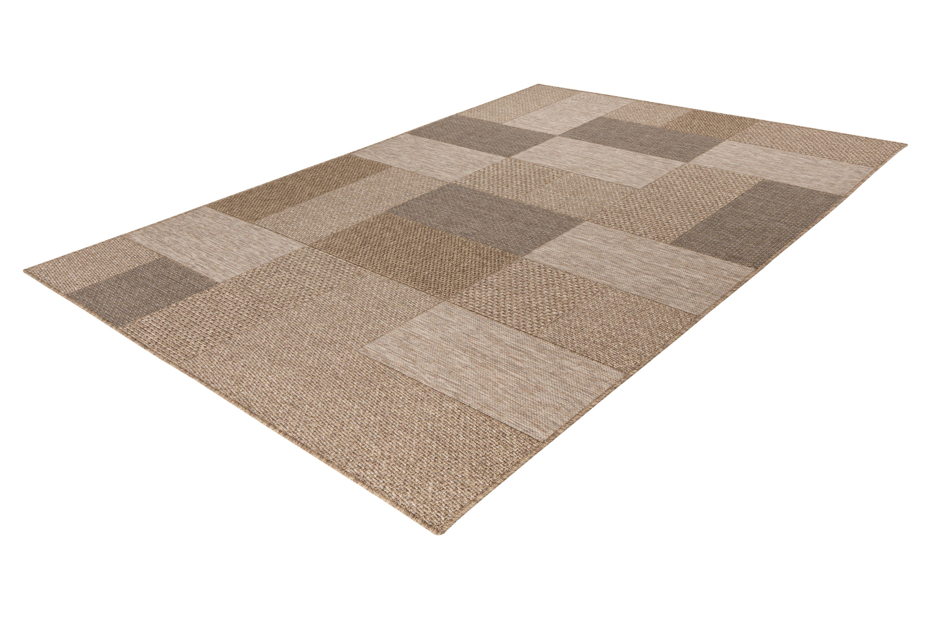 kayoom-sindra-125-kurzflorteppich-10-mm-florh-he-2100-g-m-polyester-grau-4-gr-en image 2