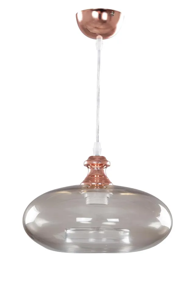 kayoom-h-ngelampe-pana-210-bernstein-design-h-ngeleuchte-aus-glas-oval-transpare image 1