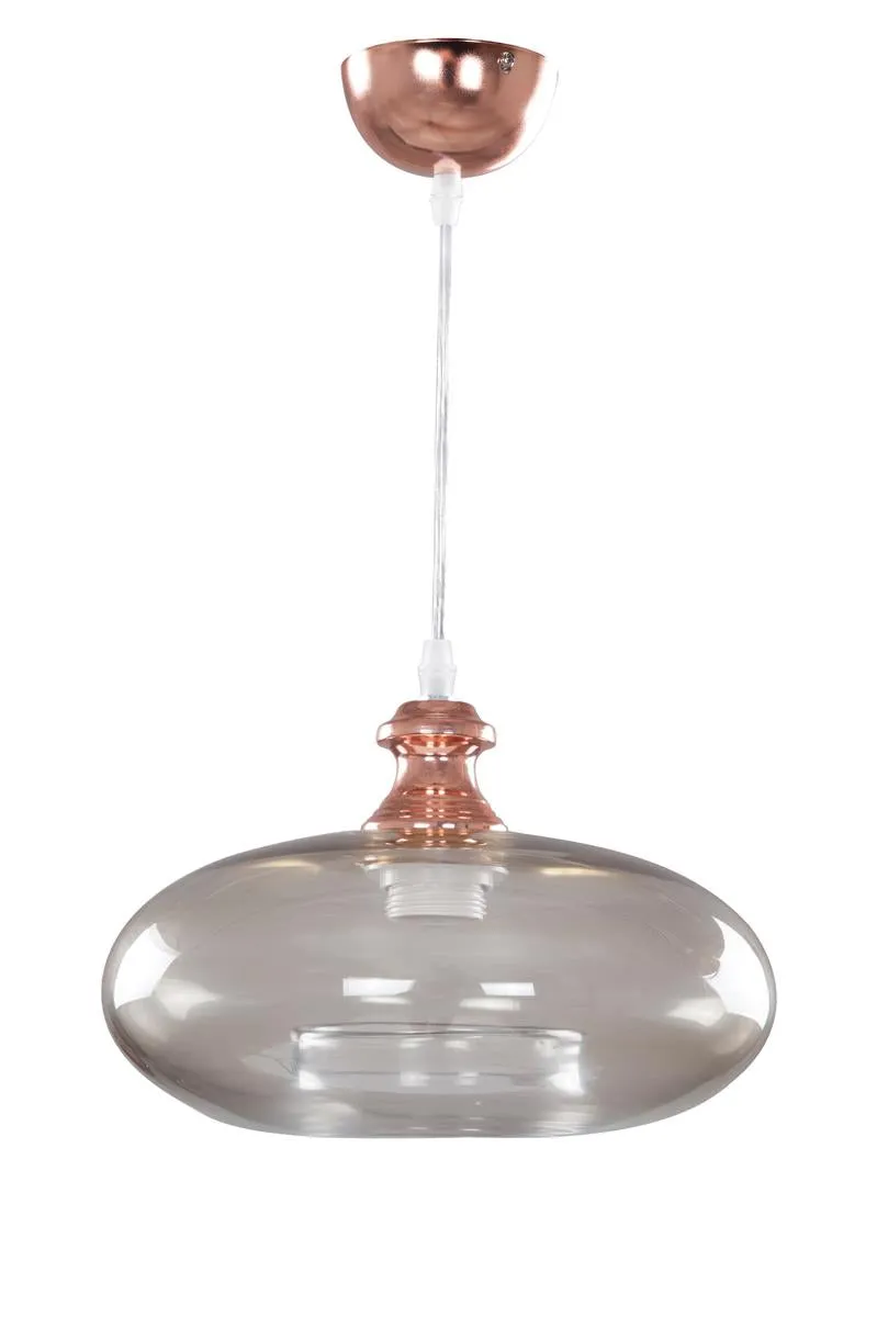 kayoom-h-ngelampe-pana-210-bernstein-design-h-ngeleuchte-aus-glas-oval-transpare image 1