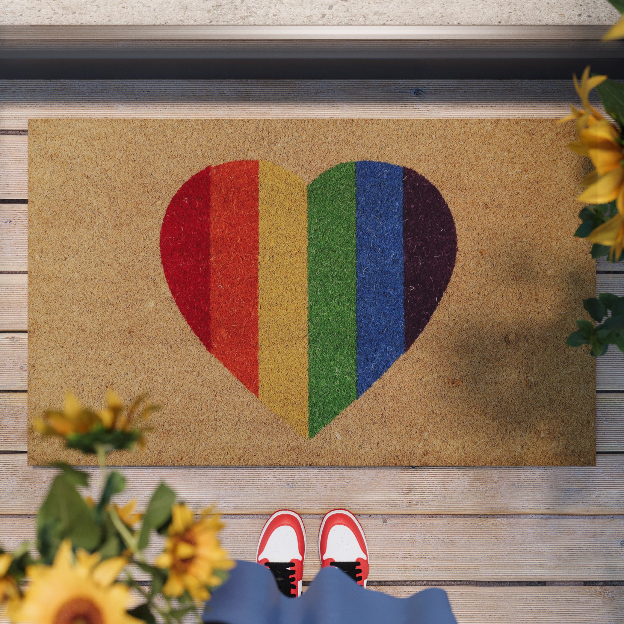 weconhome-fu-matte-kokos-natur-bunt-home-is-where-your-heart-is image 1