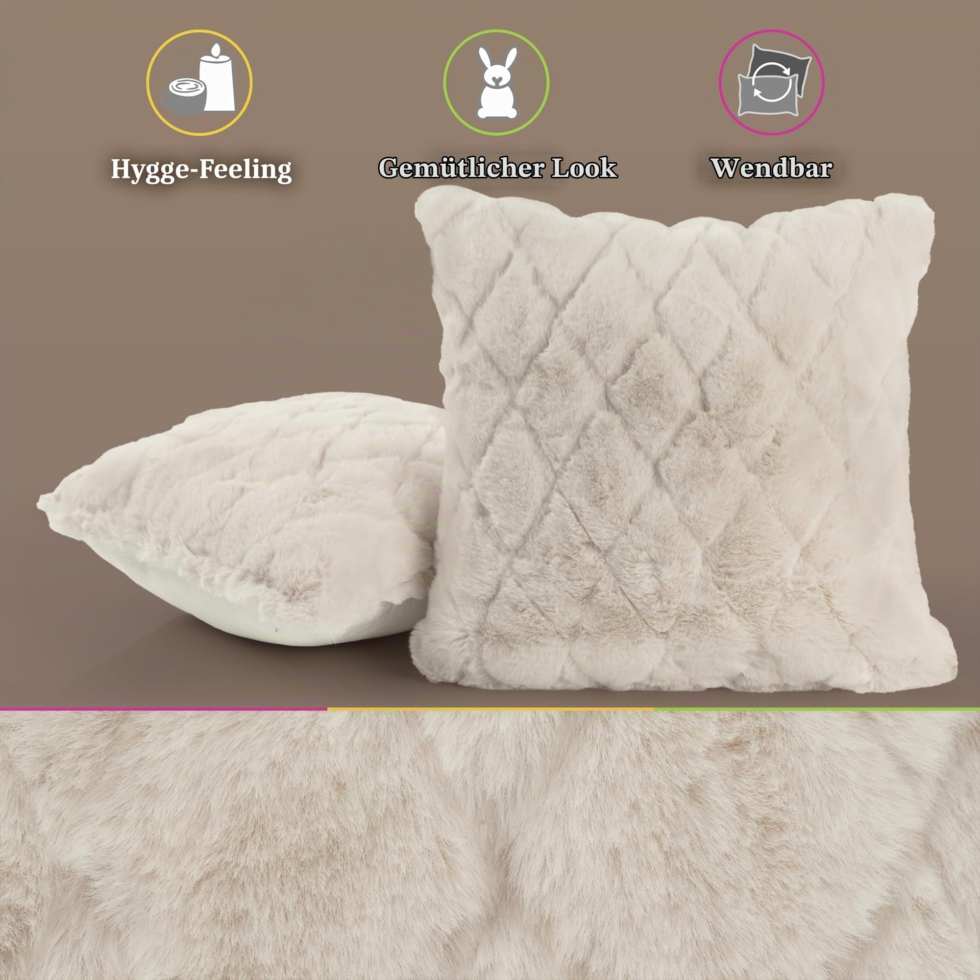 paco-home-kissenbezug-2er-set-boho-rauten-creme image 2