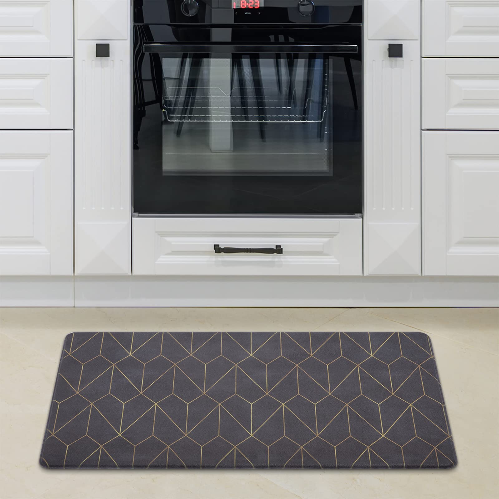 paco-home-k-chenmatte-k-chenl-ufer-pvc-rutschfest-schwarz-2-45x75-cm image 1