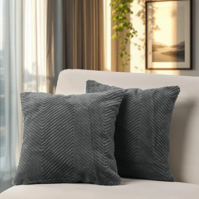 paco-home-kissenbezug-2er-set-45x45-cm-anthrazit-fischgr-t image 1
