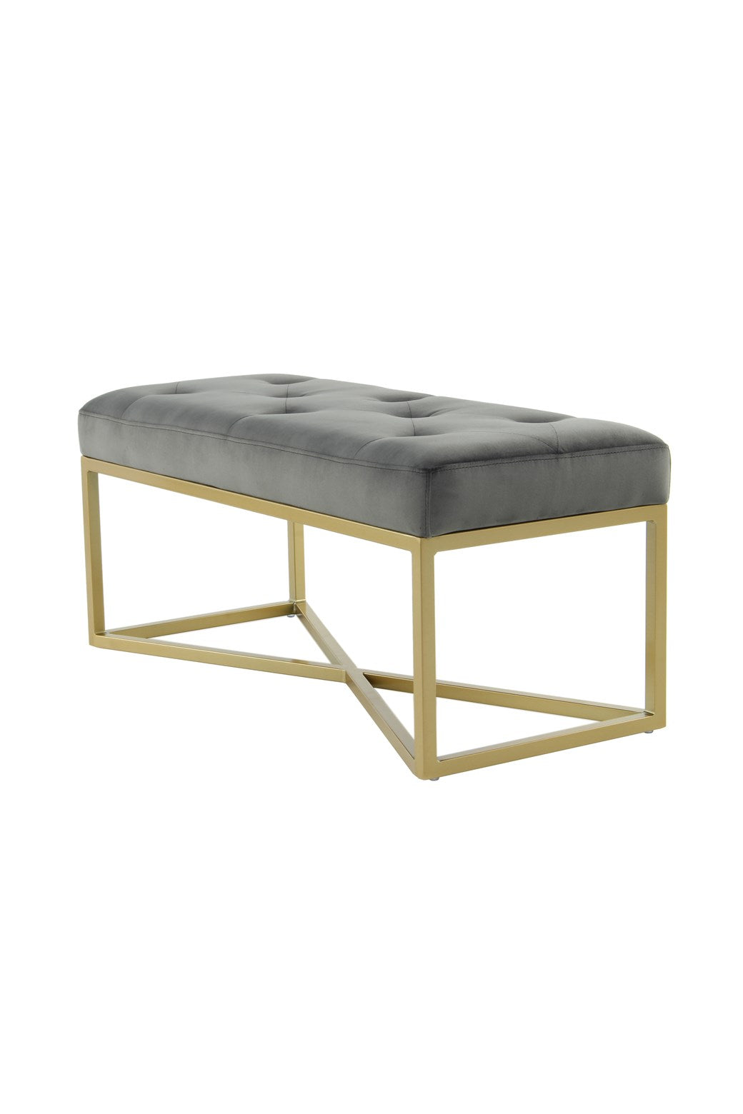 kayoom-cameron-125-sitzbank-eleganter-sitzhocker-in-samtoptik-mit-goldenen-metal image 7