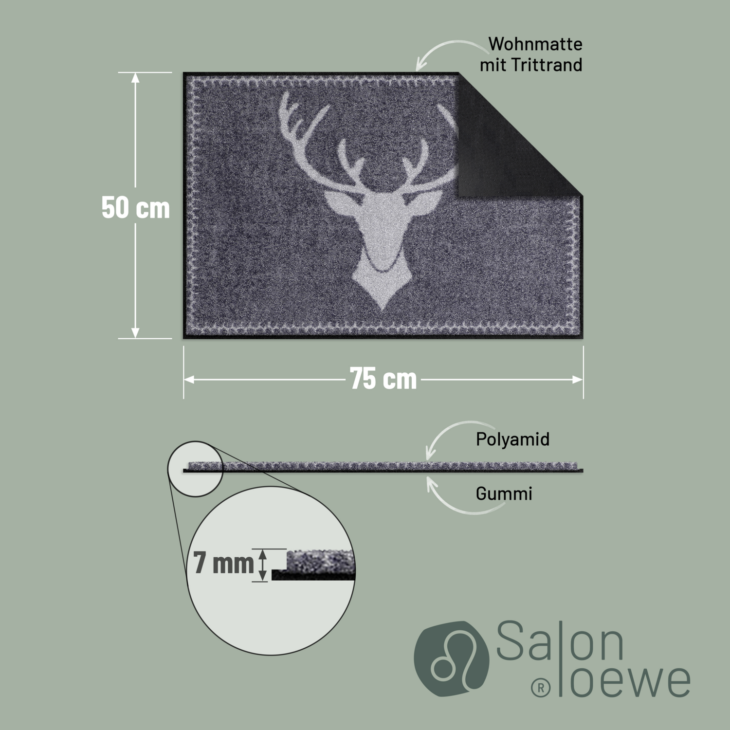 salonloewe-franz-anthrazit-eingangsmatte-50-x-75-cm image 4