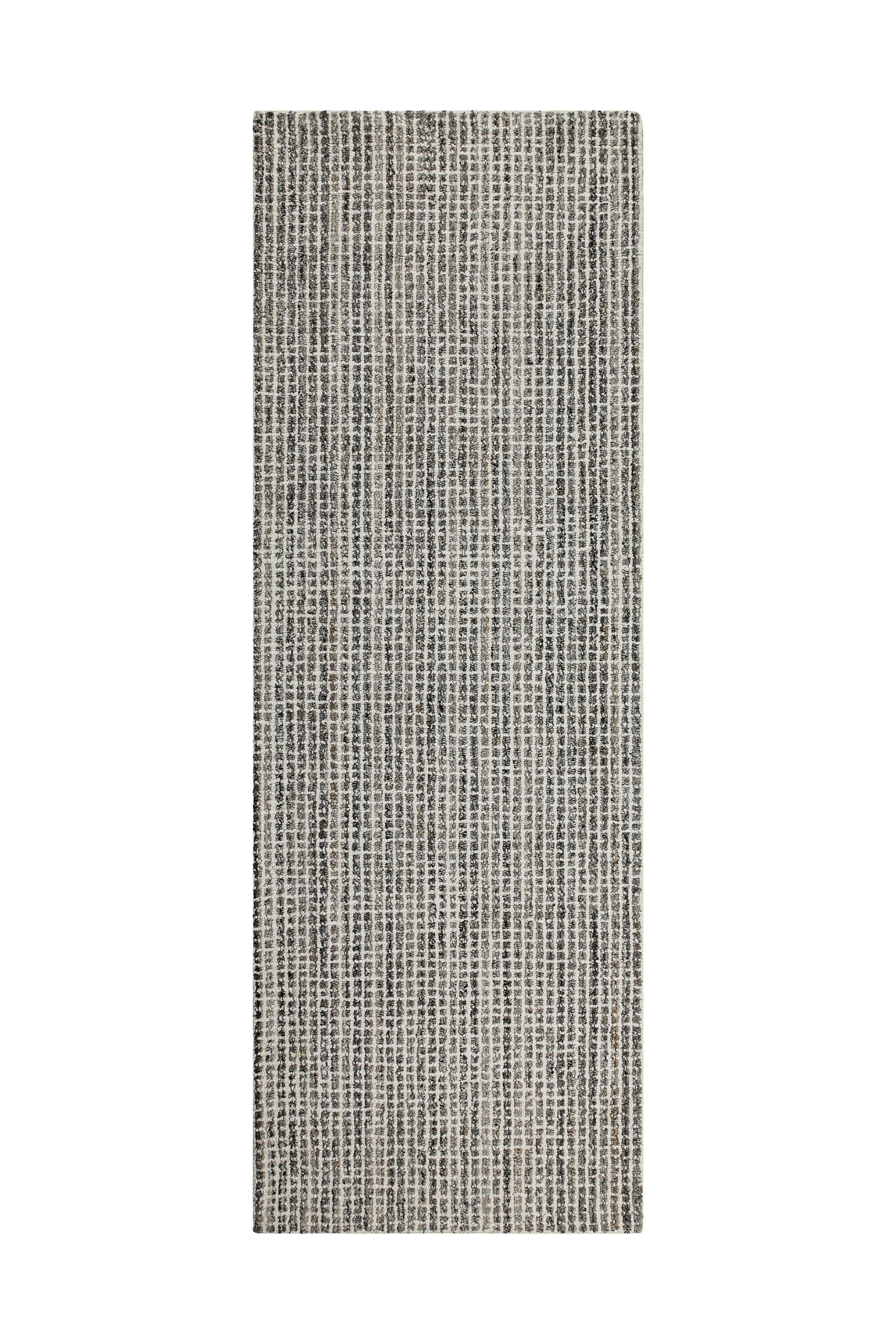 weconhome-hamptons-fourteen-kurzflor-teppich-grau-braun-meliert-karo image 8