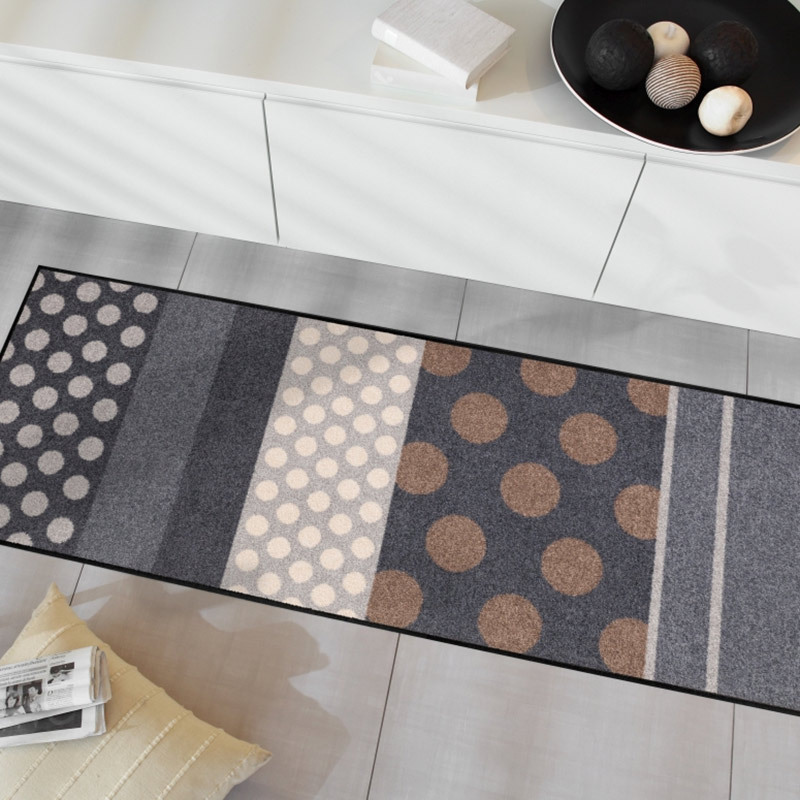 salonloewe-glamour-dots-grau-teppich-60-x-180-cm image 2
