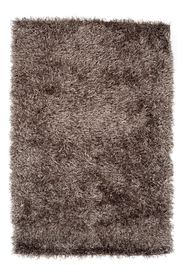kayoom-beat-8102-langflorteppich-taupe-braun-fransig image 1