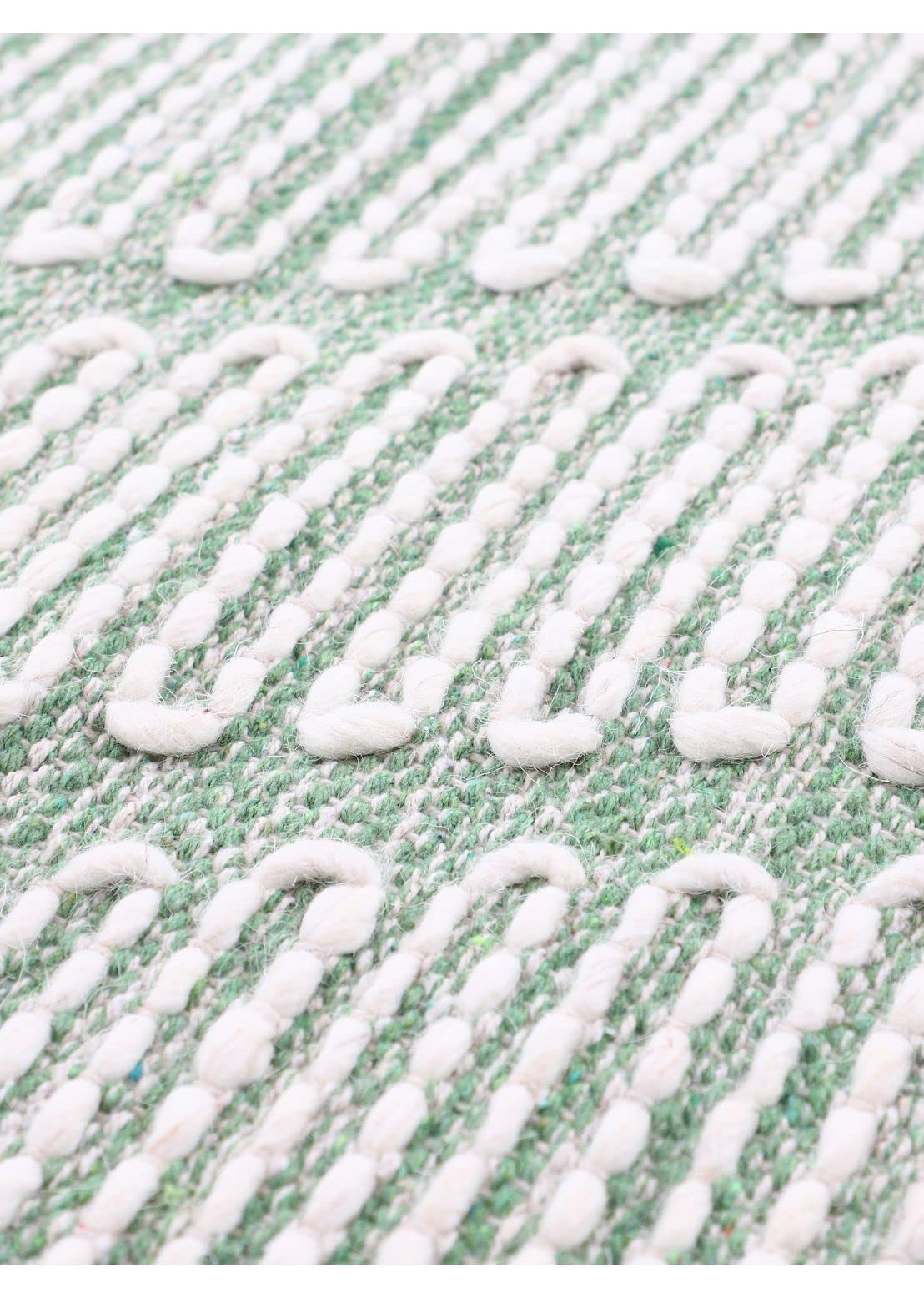 carpetfine-kelim-durry-baumwollteppich-gr-n-60x90-cm image 8