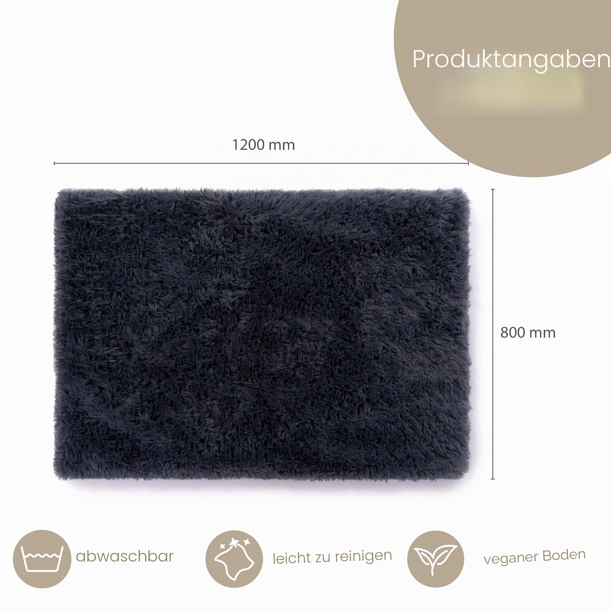 paco-home-pet-nest-hundebett-katzenbett-anthrazit-80x120-cm image 3