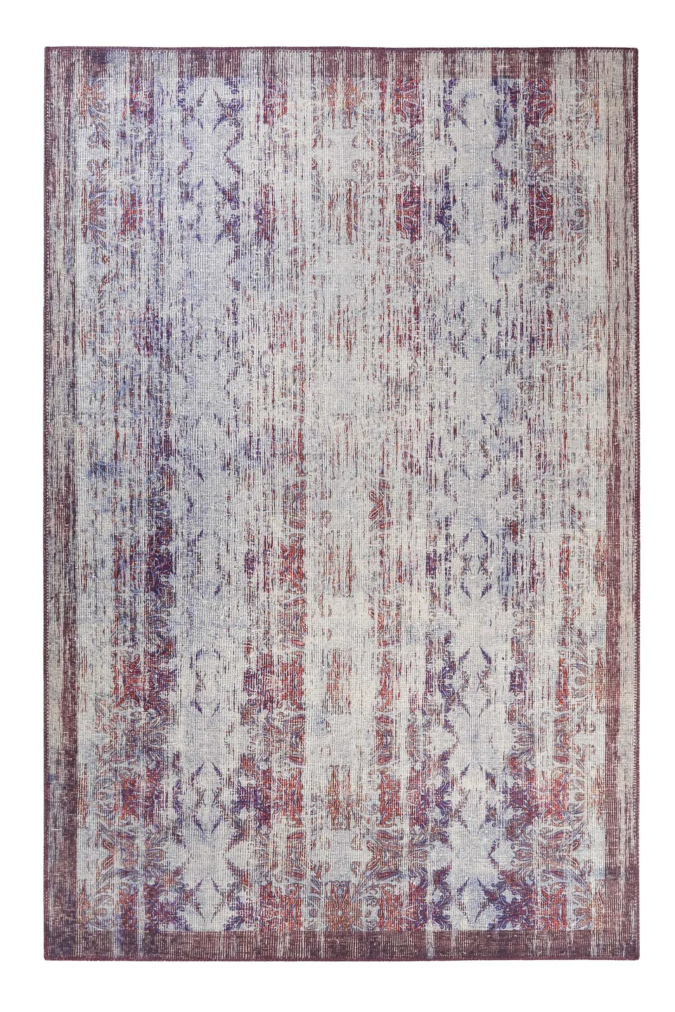 weconhome-embrace-teppich-vintage-lila-blau-orange-grau image 1
