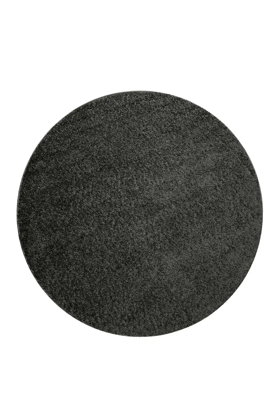 weconhome-basics-greta-hochflor-teppich-rund-anthrazit-waschbar image 1